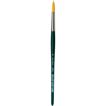 da Vinci NOVA Synthetik Serie 1570 / Rundpinsel, extrafeine goldfarbene Fasern