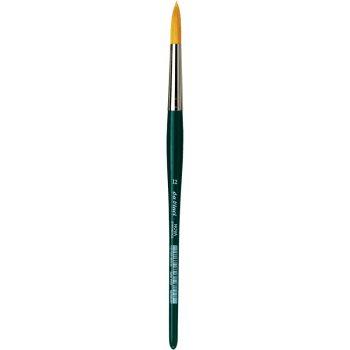da Vinci NOVA Synthetik Serie 1570 / Rundpinsel, extrafeine goldfarbene Fasern