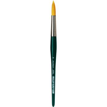 da Vinci NOVA Synthetik Serie 1570 / Rundpinsel, extrafeine goldfarbene Fasern