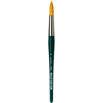da Vinci NOVA Synthetik Serie 1570 / Rundpinsel, extrafeine goldfarbene Fasern