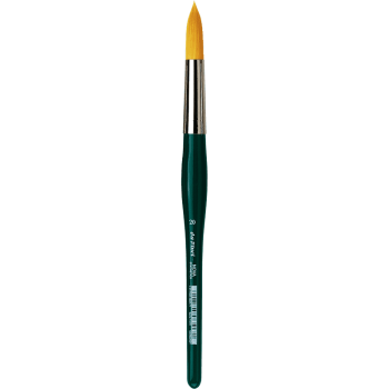 da Vinci NOVA Synthetik Serie 1570 / Rundpinsel, extrafeine goldfarbene Fasern