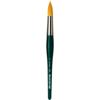 da Vinci NOVA Synthetik Serie 1570 / Rundpinsel, extrafeine goldfarbene Fasern