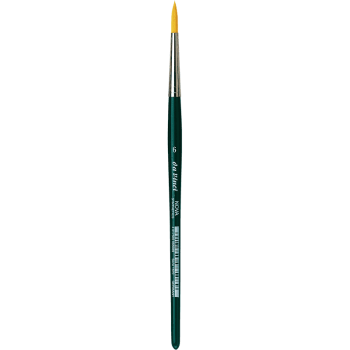 da Vinci NOVA Synthetik Serie 1570 / Rundpinsel, extrafeine goldfarbene Fasern