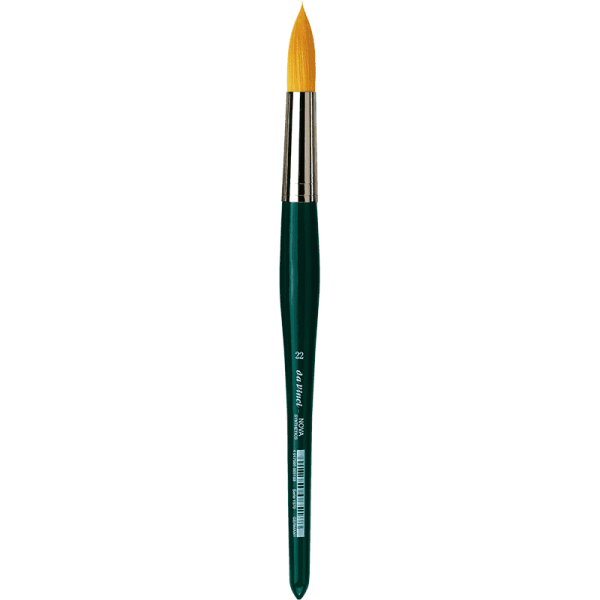da Vinci NOVA Synthetik Serie 1570 / Rundpinsel, extrafeine goldfarbene Fasern