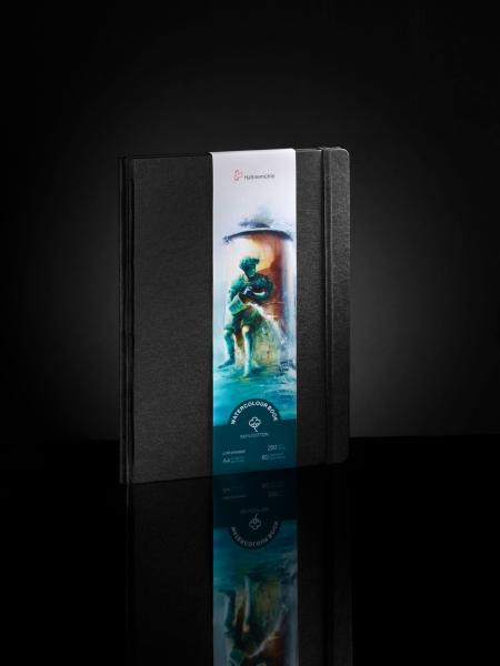 Watercolour Book Cotton 250g/m², cold pressed, matt, 60 Seiten